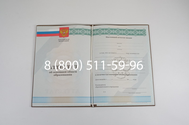 Аттестат за 9 класс 2011-2013 годов в Чебоксарах